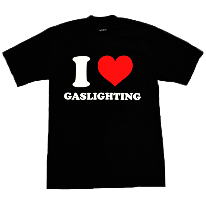 Classic Fit Black Gaslight Tee