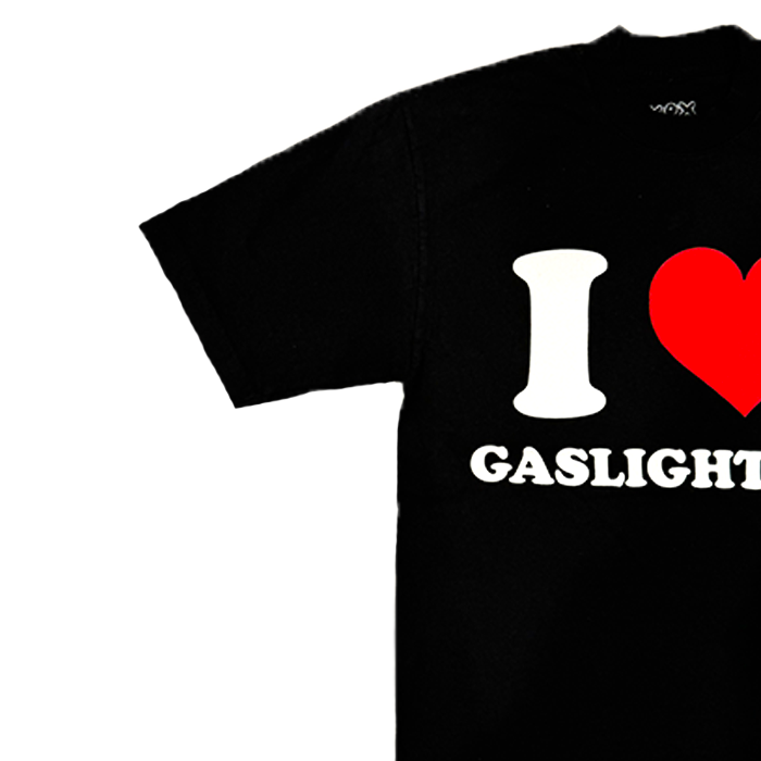 Classic Fit Black Gaslight Tee